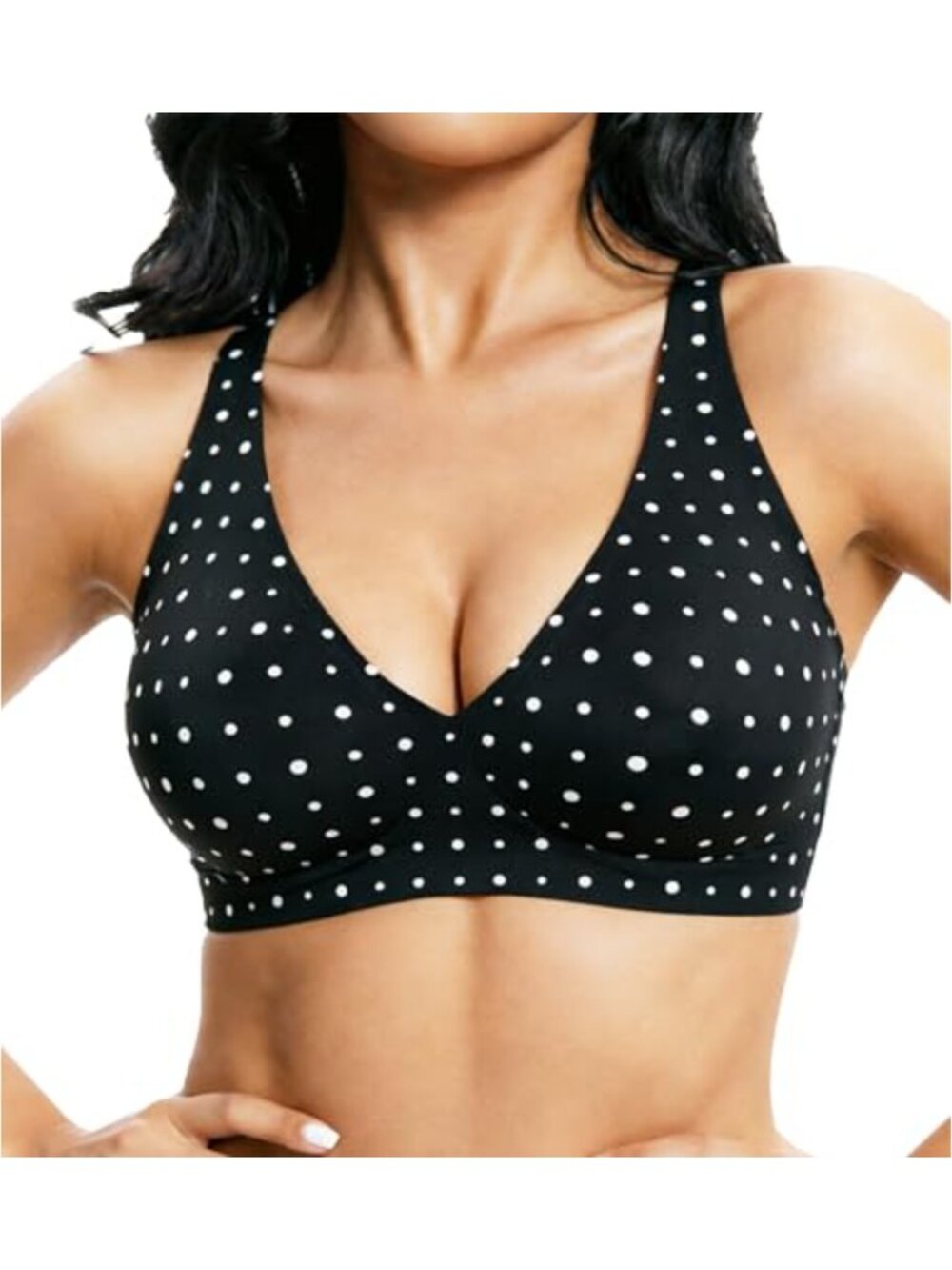 Wireless Push Up Seamless Bralette with Adjustable Straps